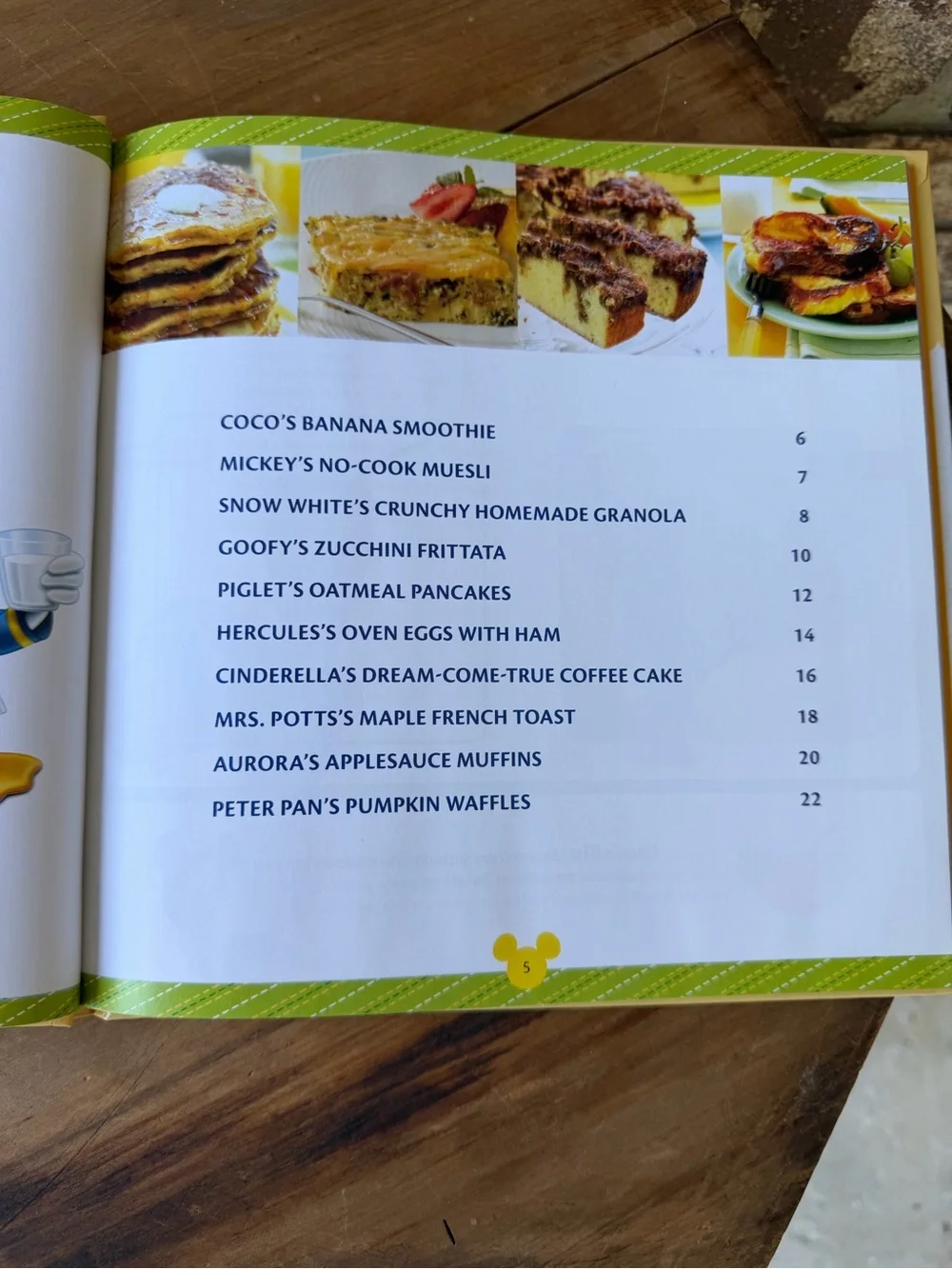 Dishing It Up Disney Style Recipes Type 1 Diabetes 2011 Hardcover Excellent!